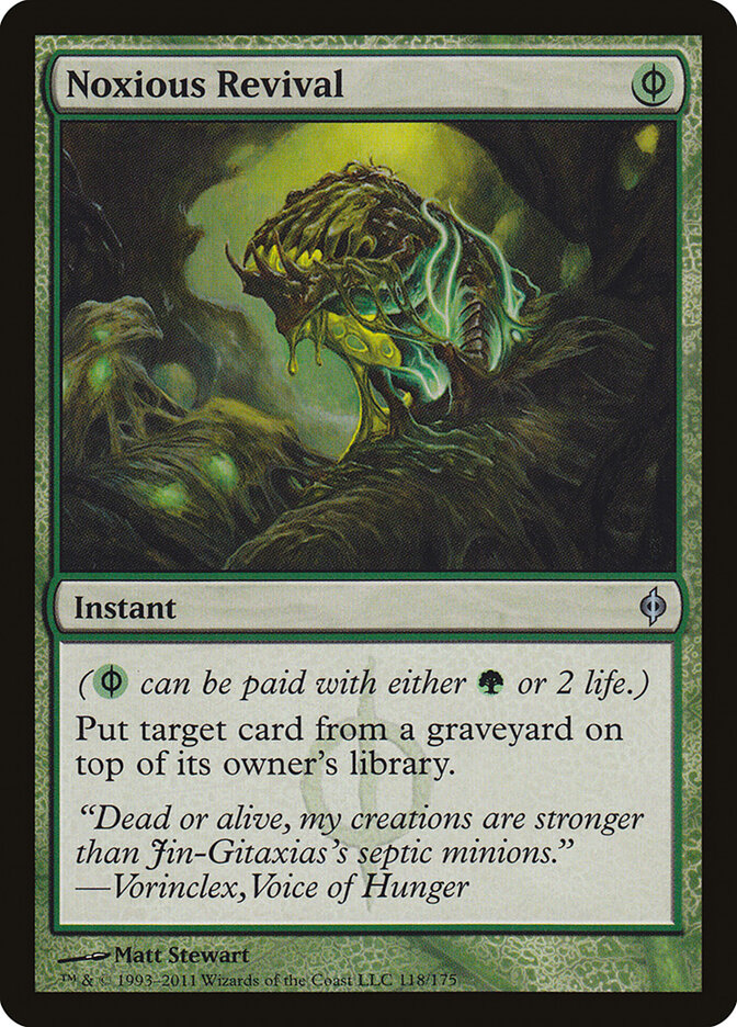 Noxious Revival card front