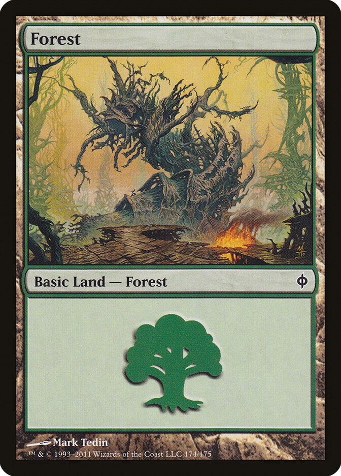 Forest card front
