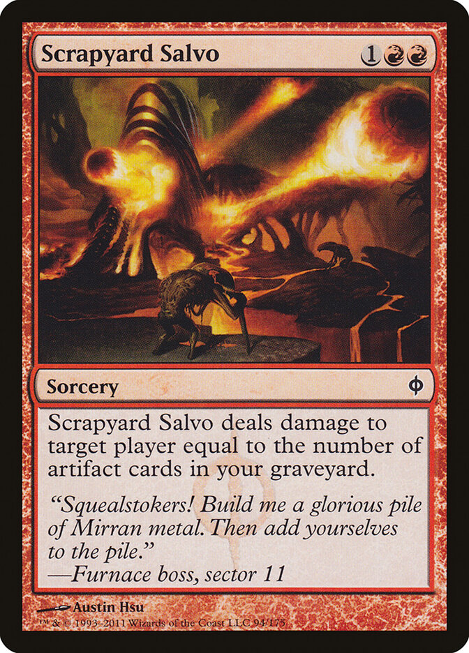 Scrapyard Salvo card front