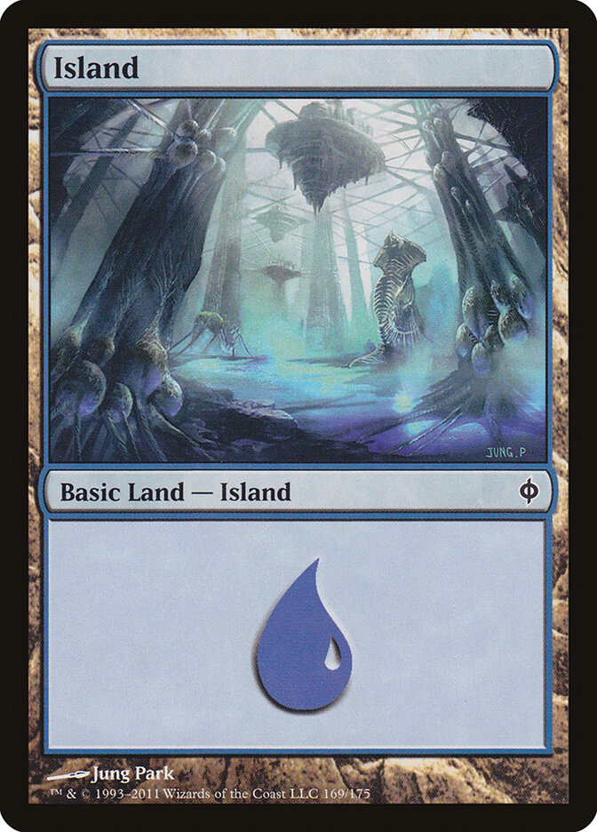 Island card front