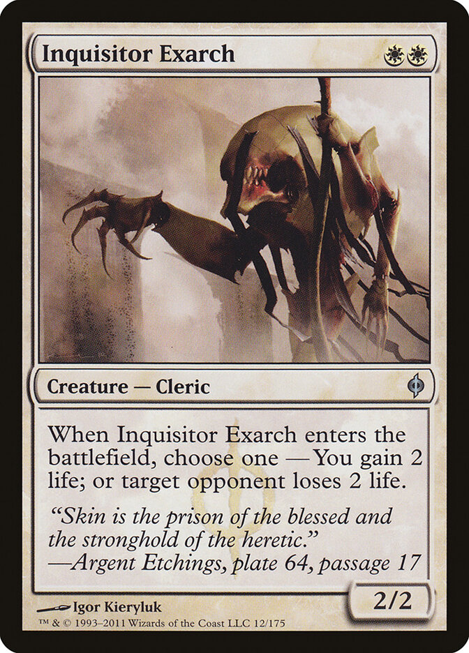 Inquisitor Exarch card front