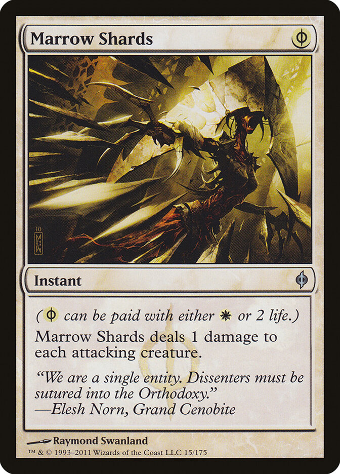 Marrow Shards card front