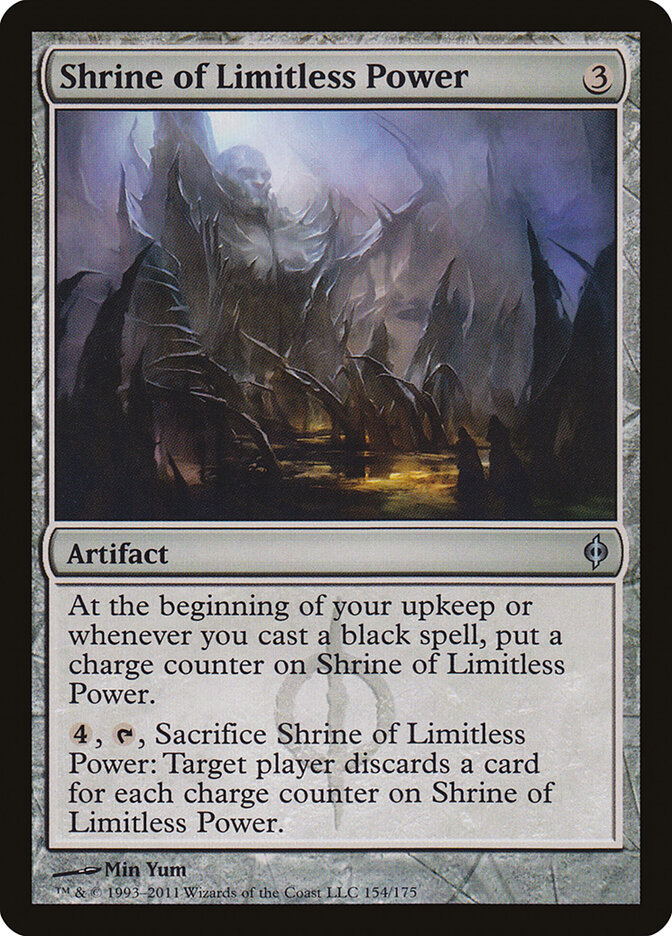 Shrine of Limitless Power card front