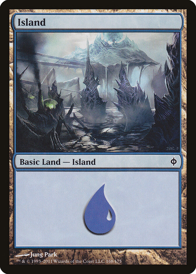 Island card front