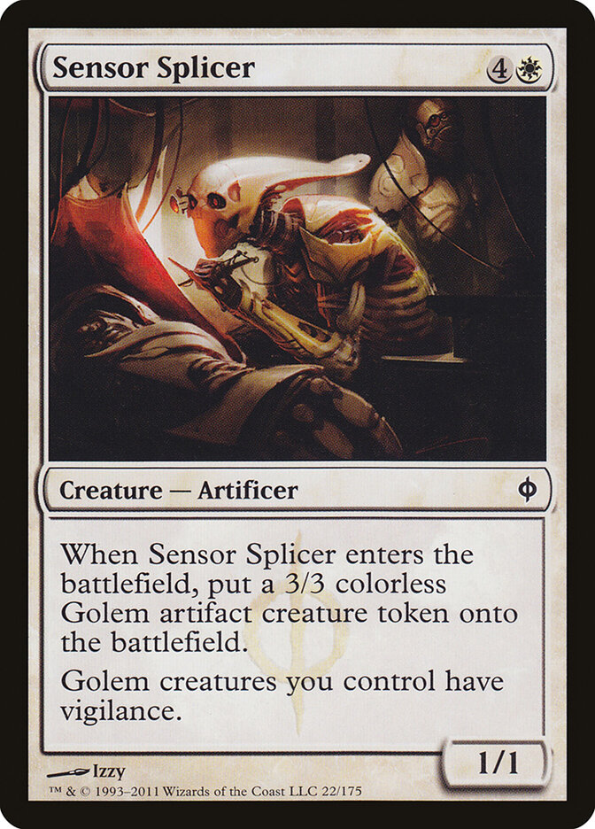 Sensor Splicer card front