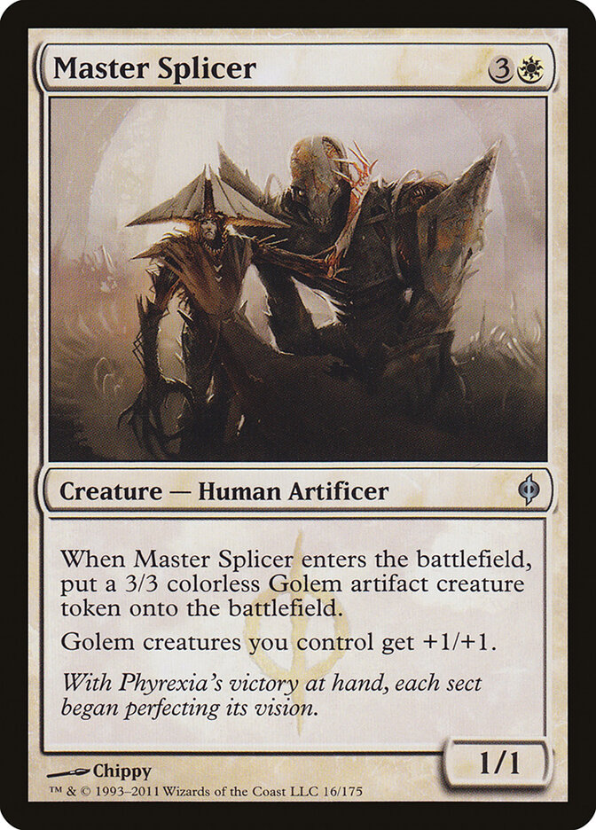 Master Splicer card front
