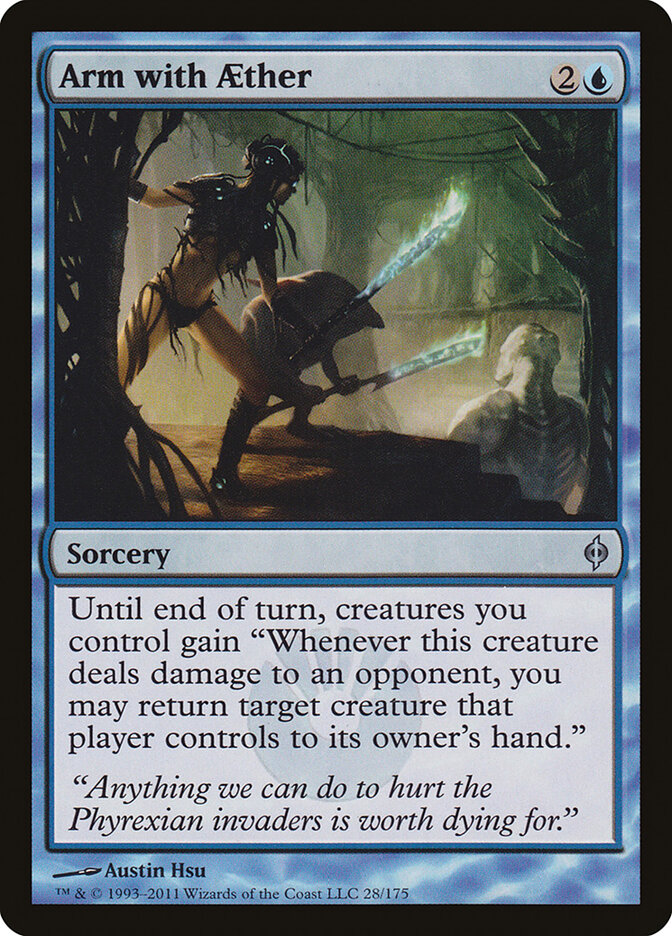 Arm with Aether card front