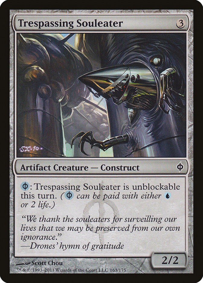 Trespassing Souleater card front