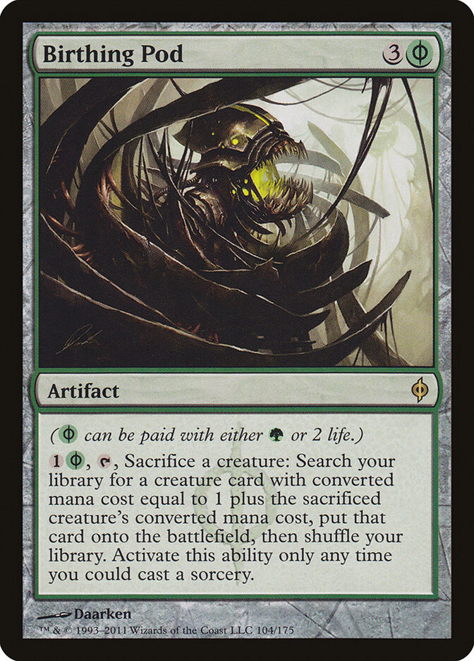 Birthing Pod card front