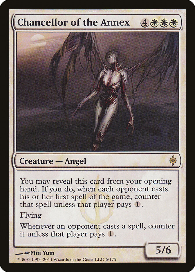 Chancellor of the Annex card front