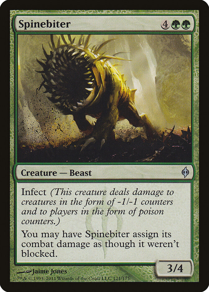 Spinebiter card front