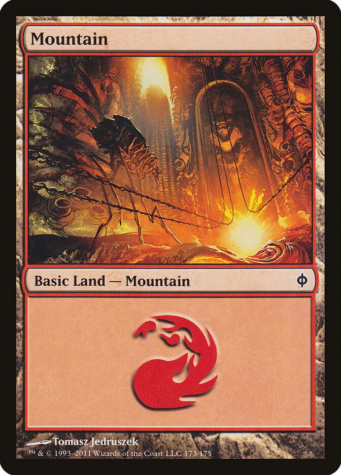 Mountain card front