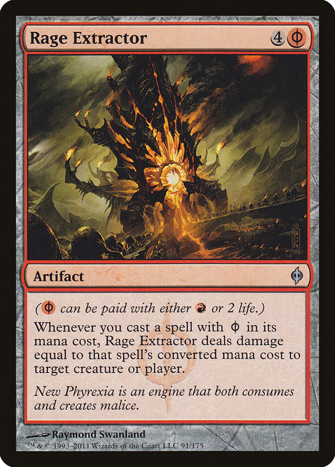 Rage Extractor card front