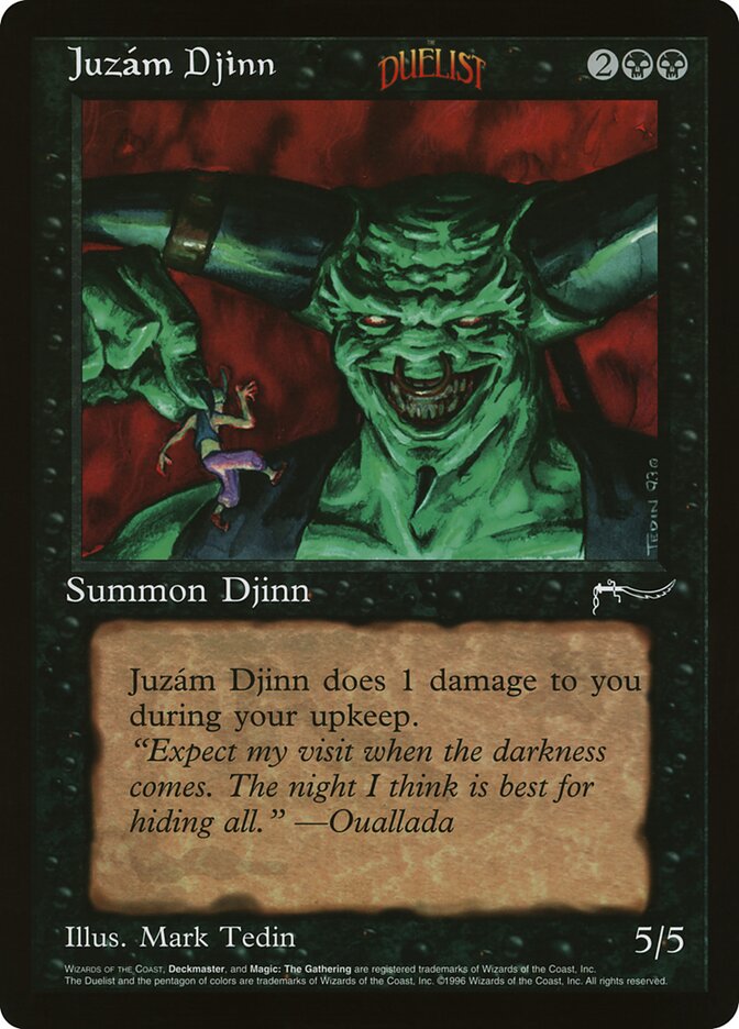 Juzám Djinn card front