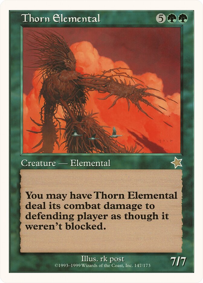 Thorn Elemental card front