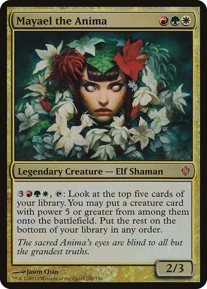Mayael the Anima card front