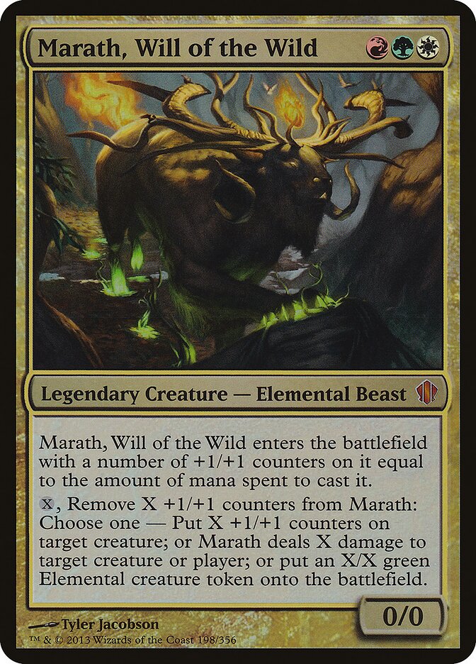 Marath, Will of the Wild card front