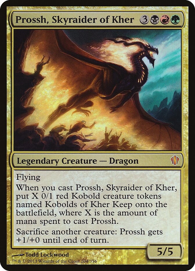 Prossh, Skyraider of Kher card front