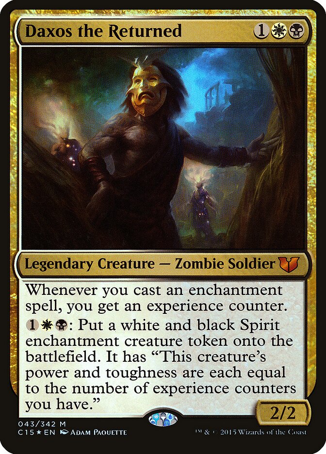 Daxos the Returned card front