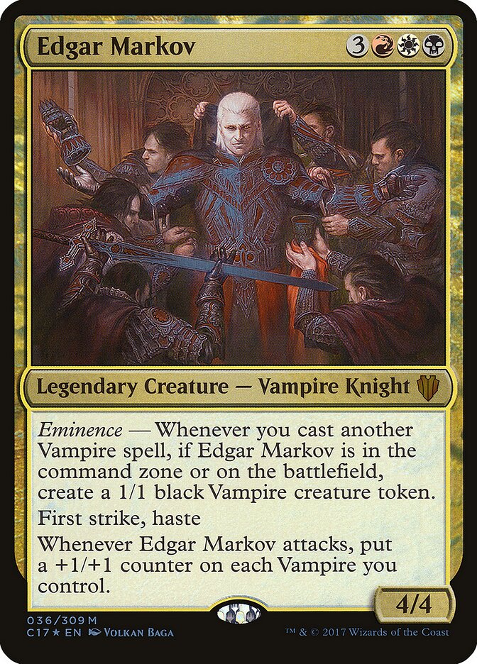 Edgar Markov card front