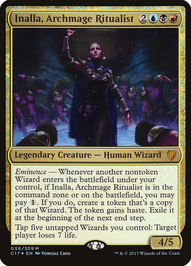 Inalla, Archmage Ritualist card front