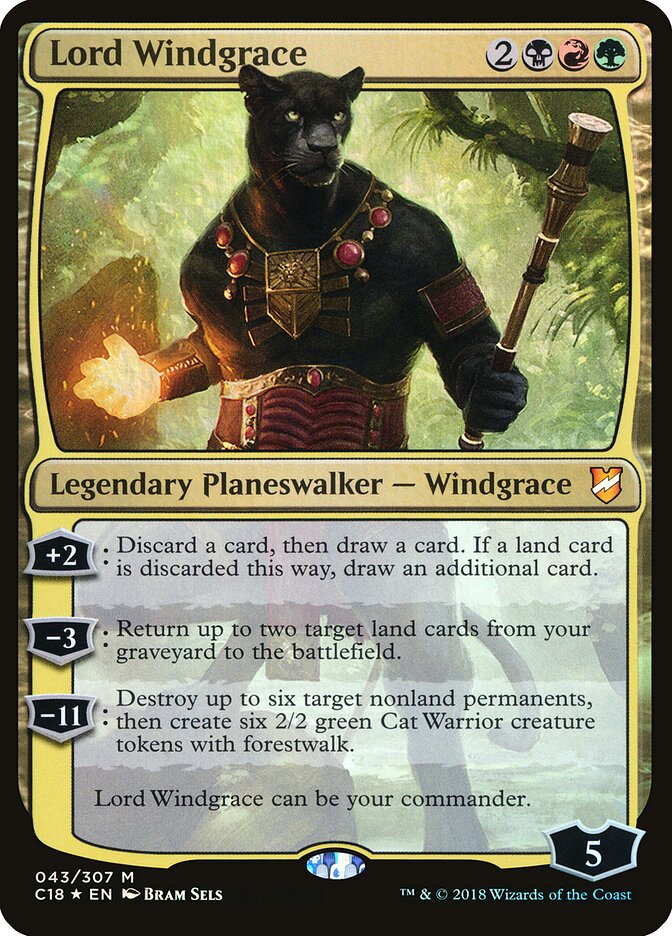 Lord Windgrace card front