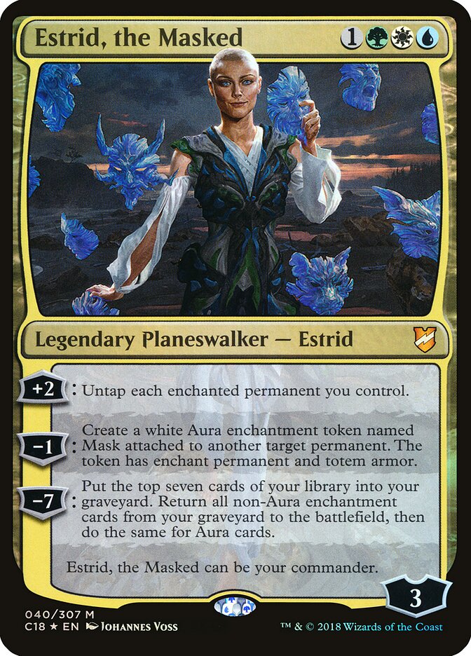 Estrid, the Masked card front