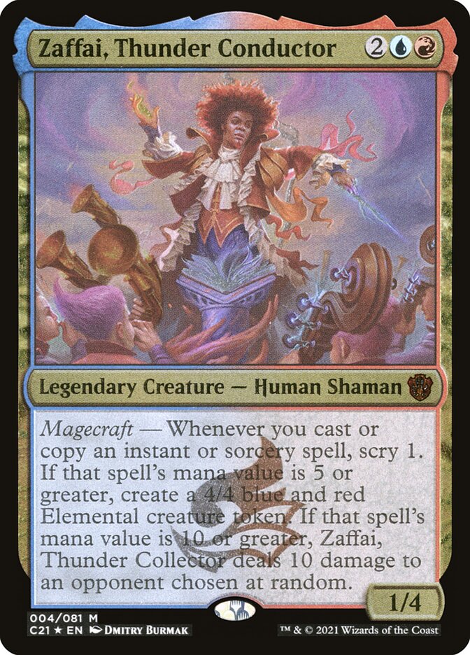 Zaffai, Thunder Conductor card front