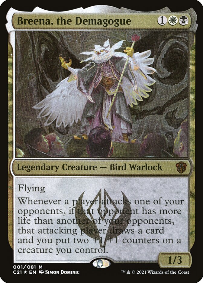 Breena, the Demagogue card front