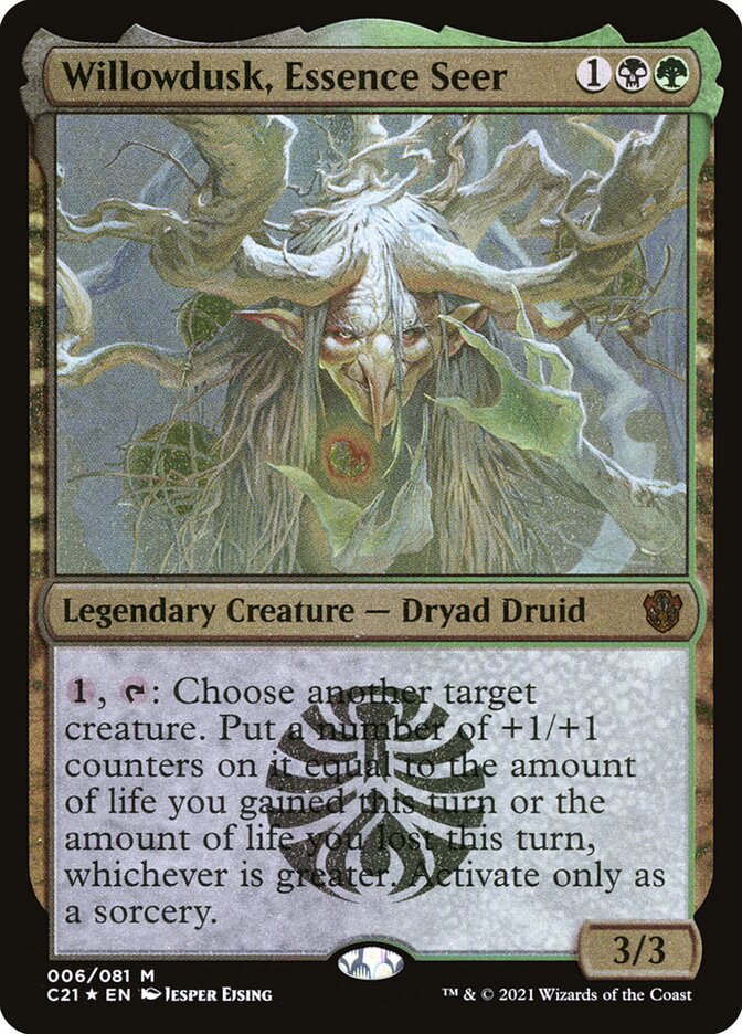 Willowdusk, Essence Seer card front