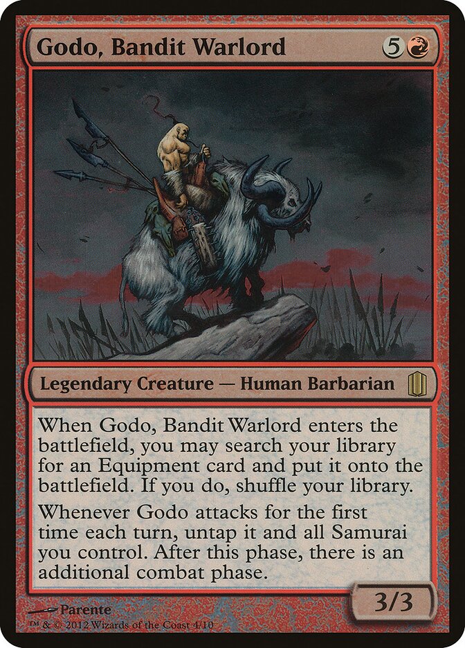 Godo, Bandit Warlord card front