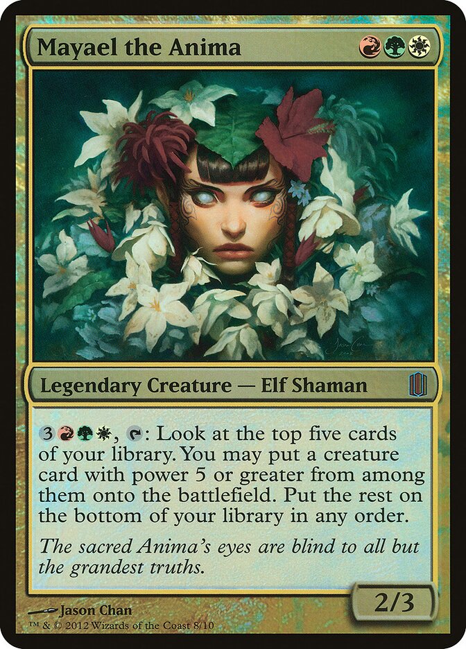 Mayael the Anima card front