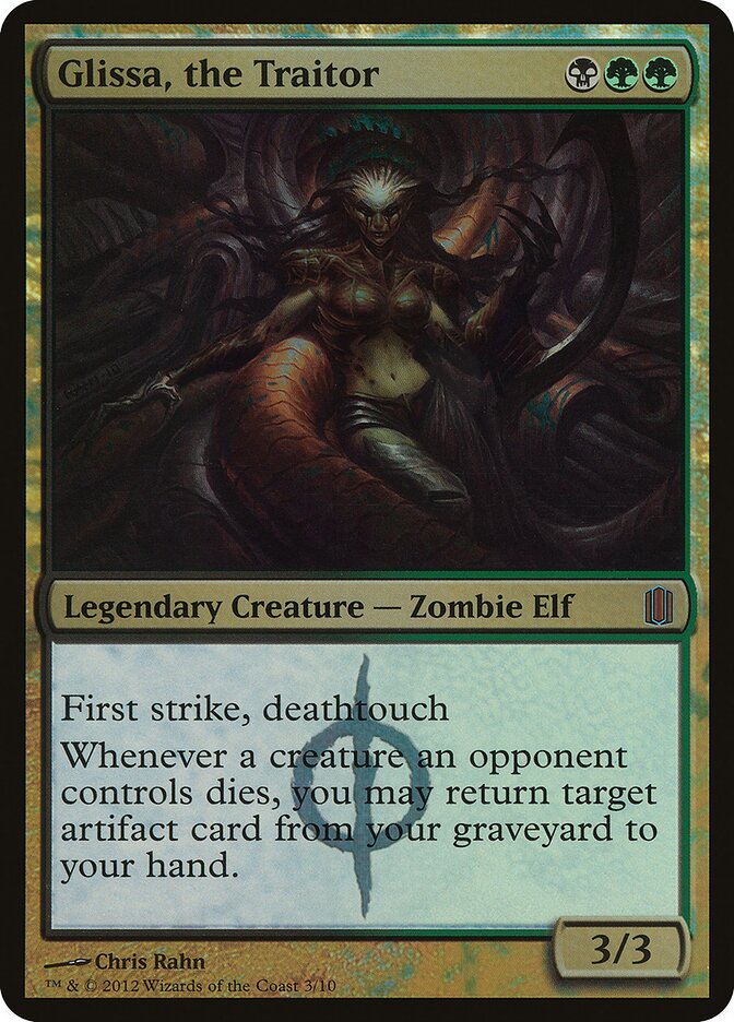 Glissa, the Traitor card front