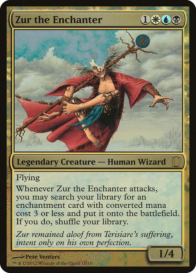 Zur the Enchanter card front