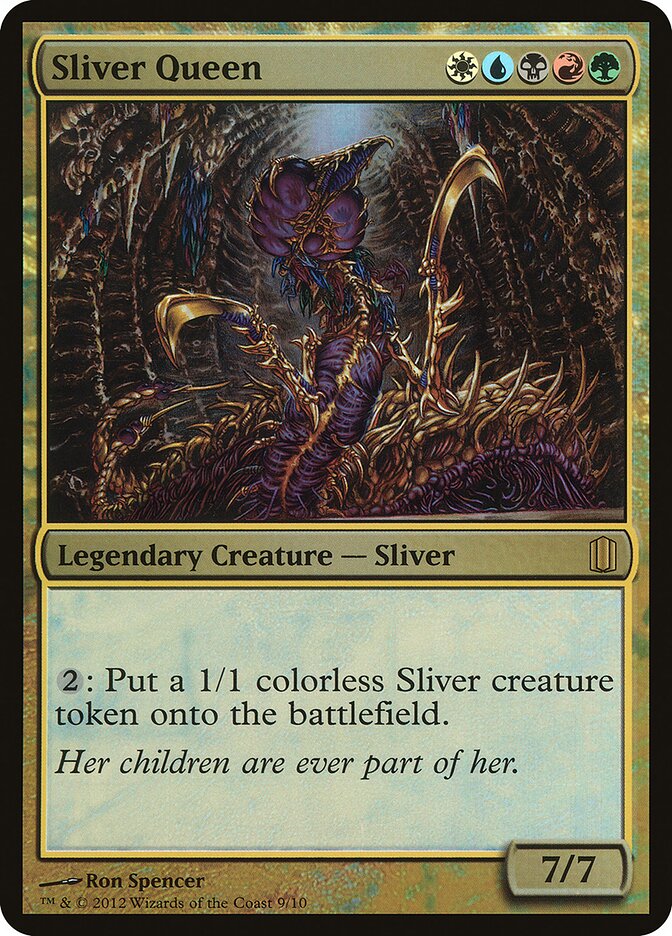 Sliver Queen card front