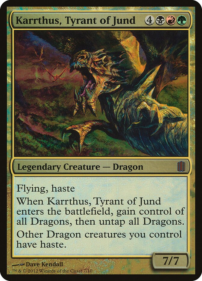 Karrthus, Tyrant of Jund card front