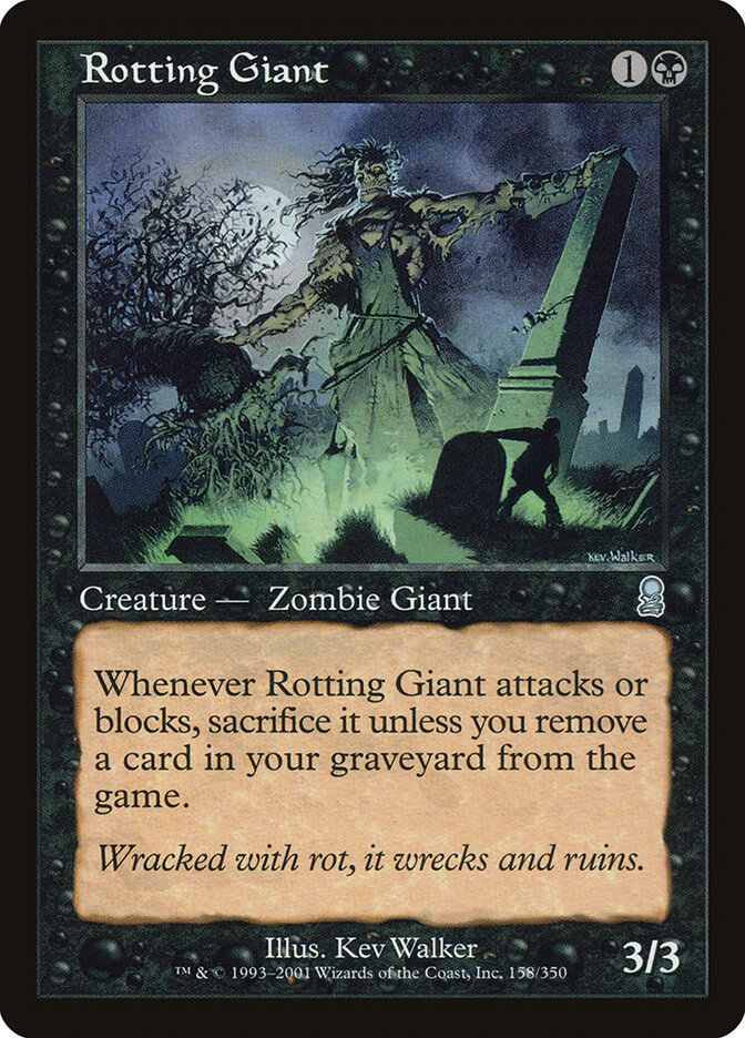 Rotting Giant card front
