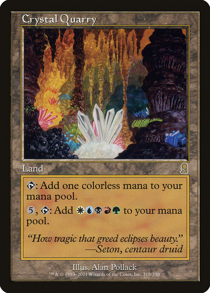 Crystal Quarry card front
