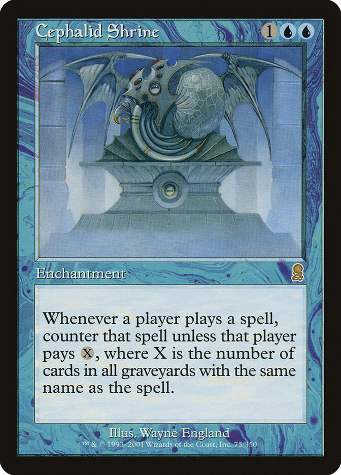 Cephalid Shrine card front