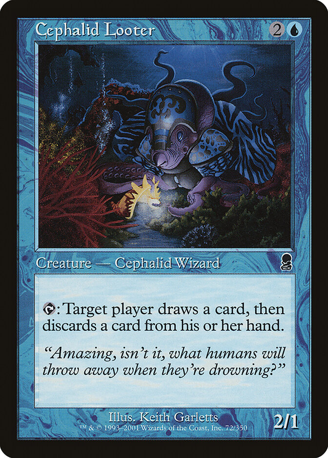 Cephalid Looter card front