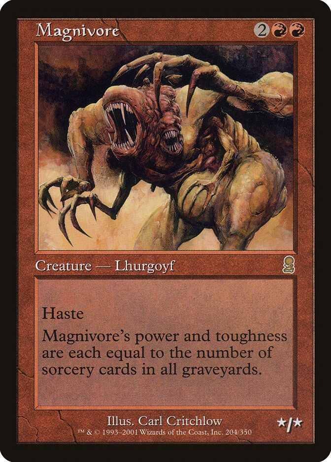 Magnivore card front