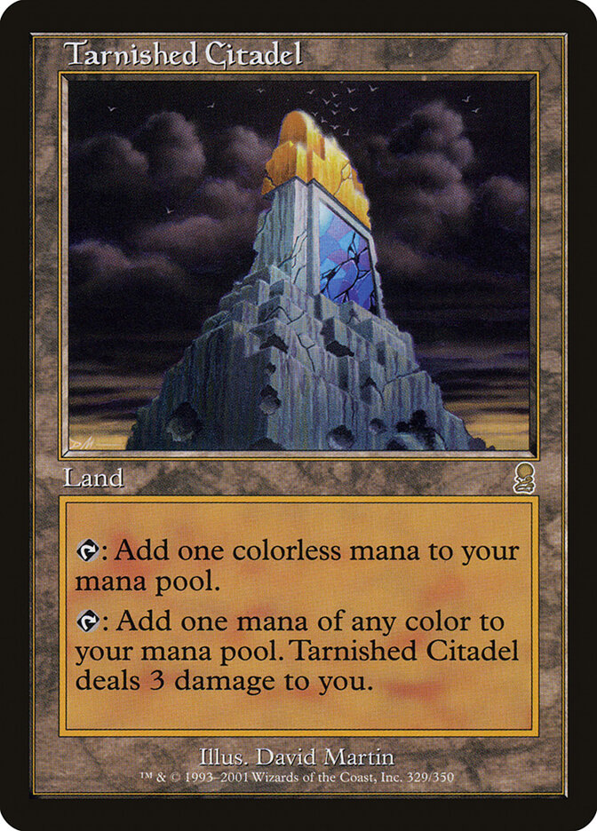 Tarnished Citadel card front