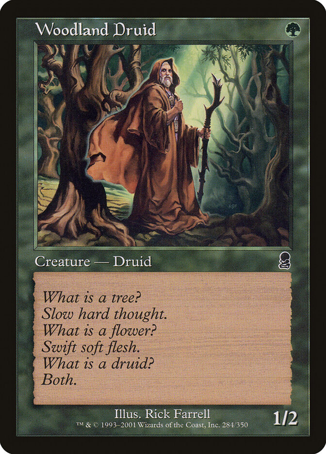 Woodland Druid card front