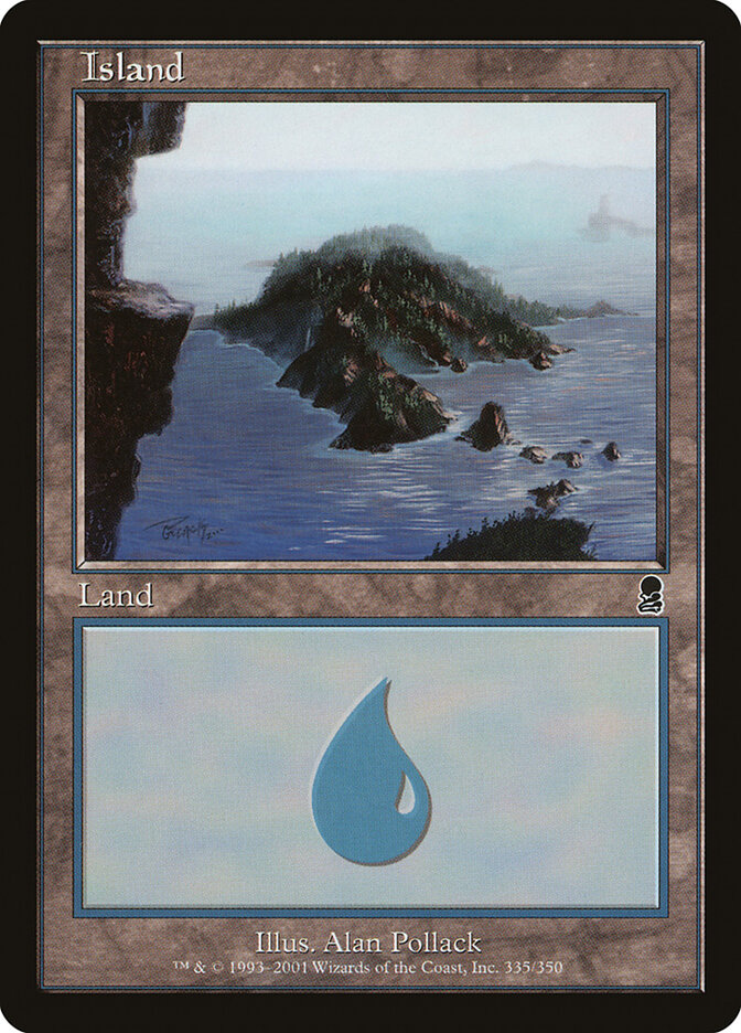 Island card front