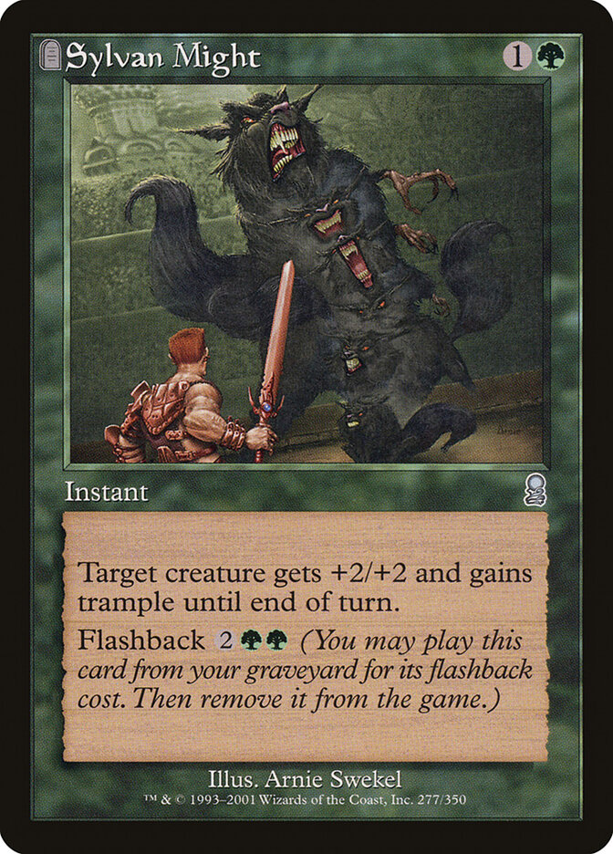 Sylvan Might card front