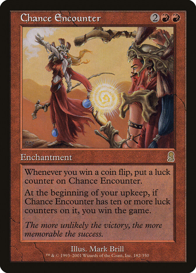 Chance Encounter card front