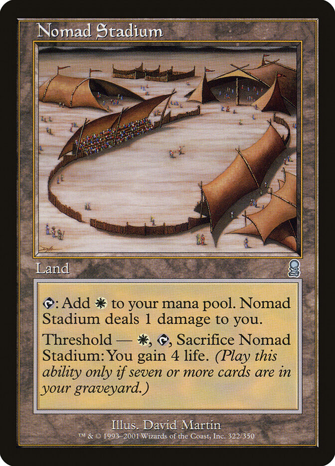 Nomad Stadium card front