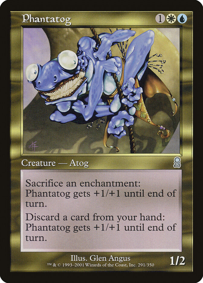 Phantatog card front