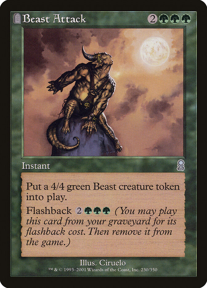 Beast Attack card front