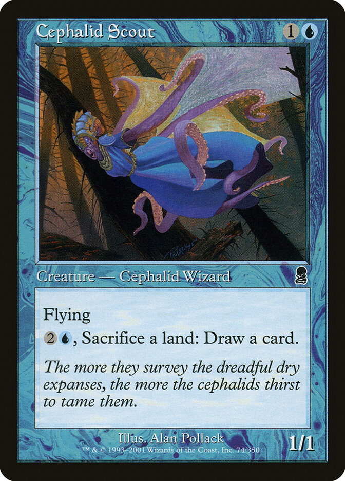 Cephalid Scout card front